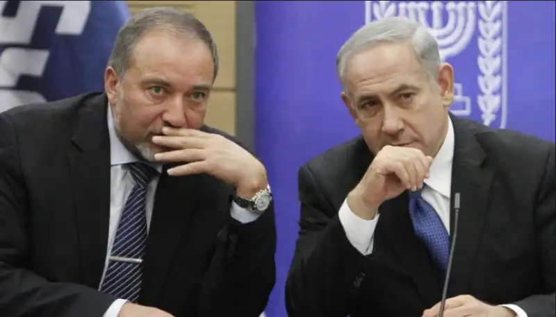 netanyahu lieberman