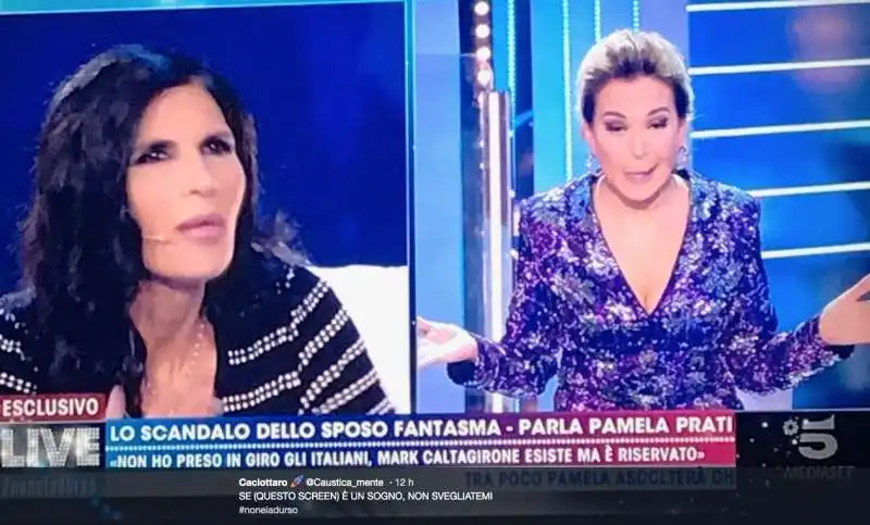 pamela prati a live noneladurso  3