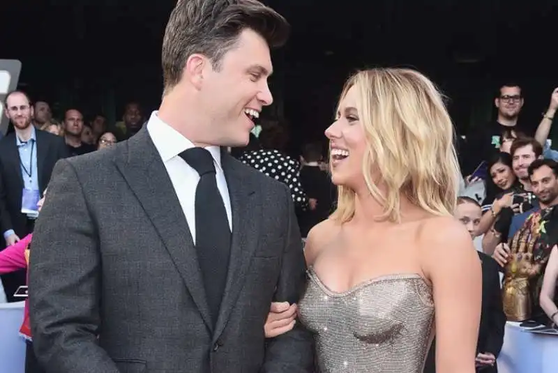 scarlett johansson e colin jost  3