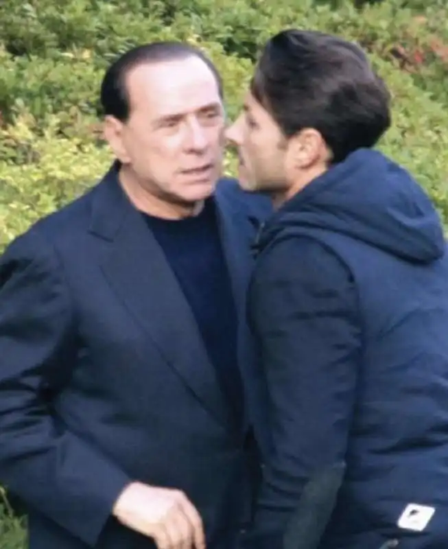 silvio berlusconi con pier silvio 1