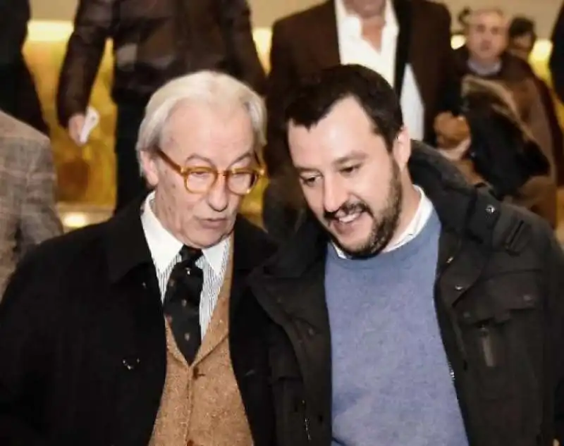 VITTORIO FELTRI E MATTEO SALVINI