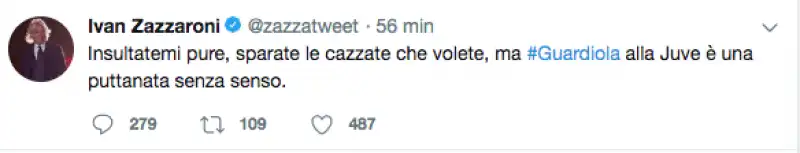 zazzaroni tweet