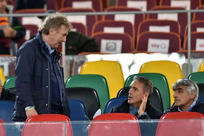 zibi boniek e roberto mancini foto  mezzelani gmt