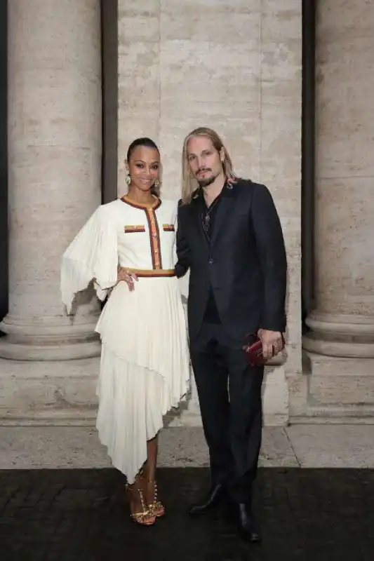 zoe saldana e marco perego