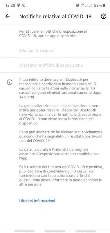 ANDROID NOTIFICA COVID