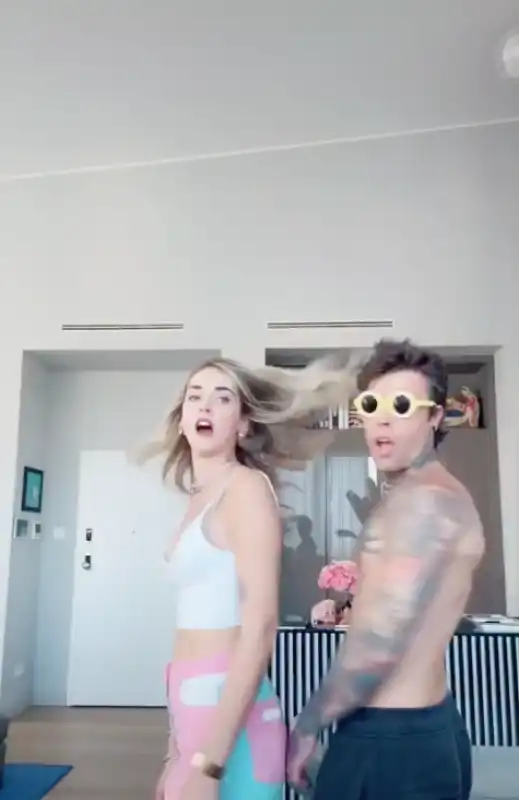 chiara ferragni e fedez su tiktok 1