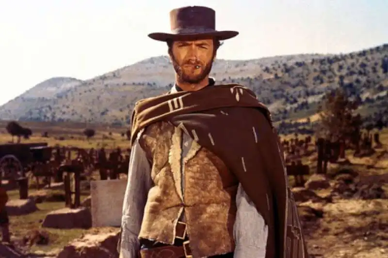 clint eastwood  per un pugno di dollari 