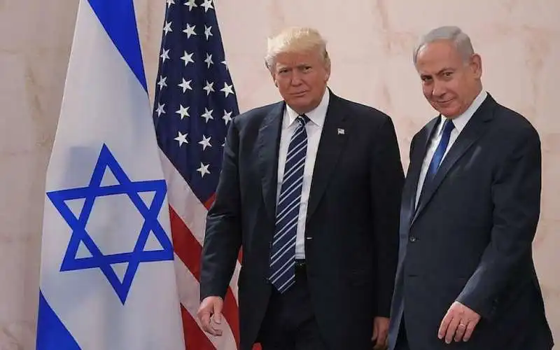 donald trump e benjamin netanyahu