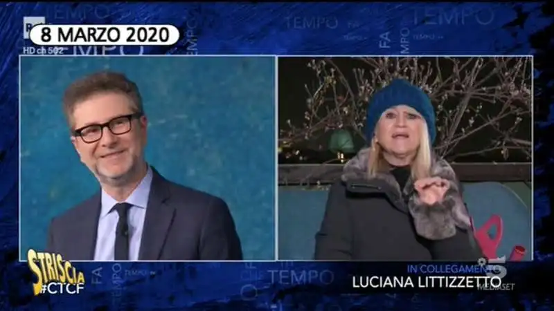 FABIO FAZIO E LUCIANA LITTIZZETTO     