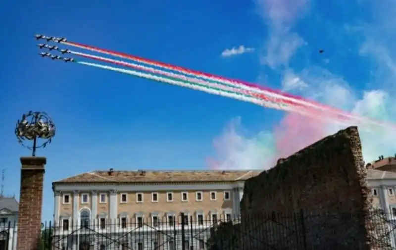 FRECCE TRICOLORI A TORINO