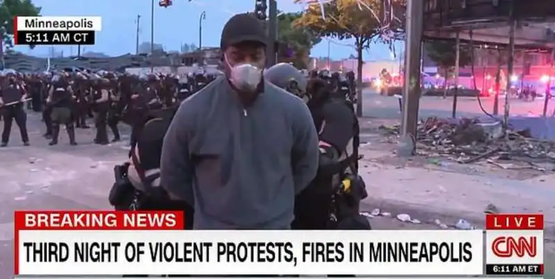 giornalista cnn arrestato a minneapolis 1