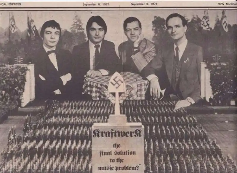 i kraftwerk su nme nel 1975   the final solution to the music problem