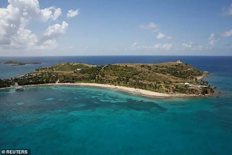 isola ai caraibi di jeffrey epstein