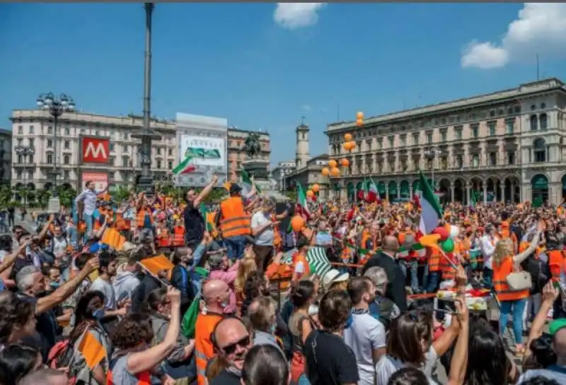 la protesta dei gilet arancioni  6