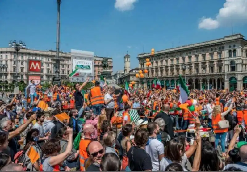 la protesta dei gilet arancioni 9