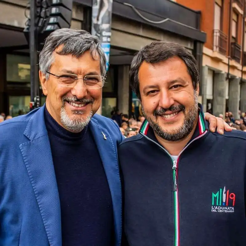 luigi icardi con salvini