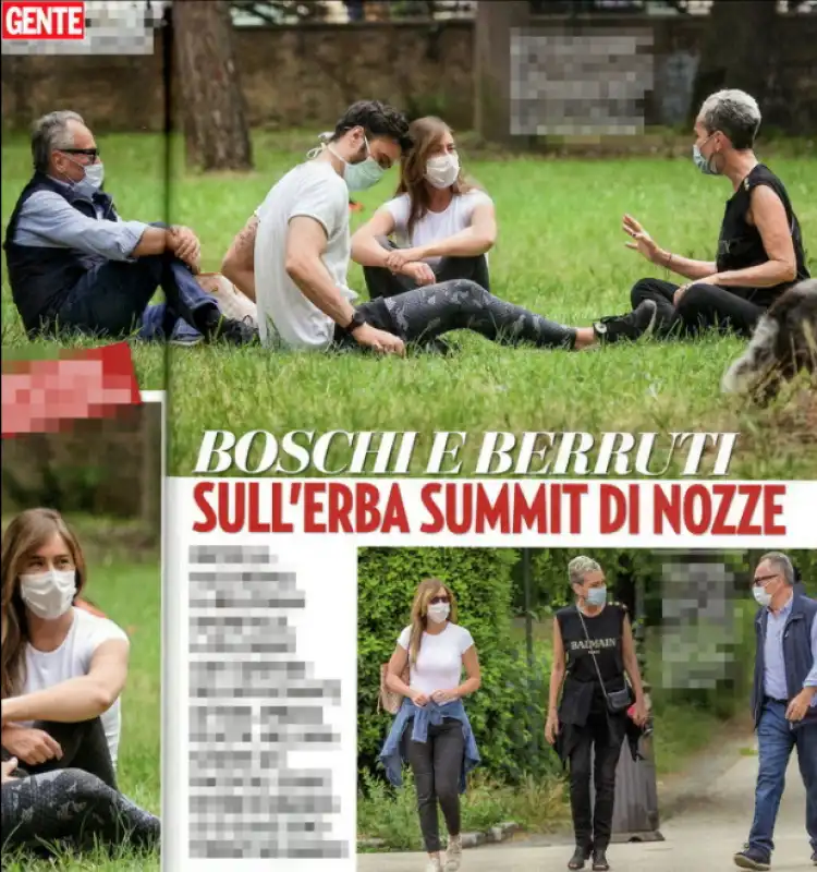 maria elena boschi con giulio berruti e i genitori a villa borghese 2