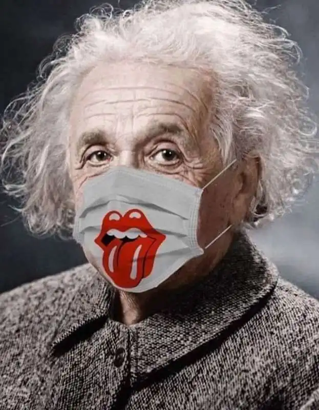 mascherina einstein