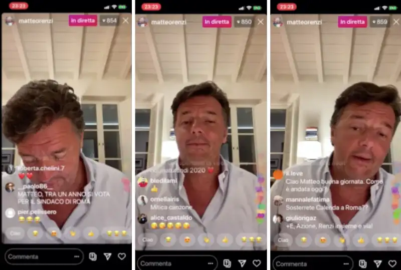 matteo renzi fa il dj in diretta instagram 5