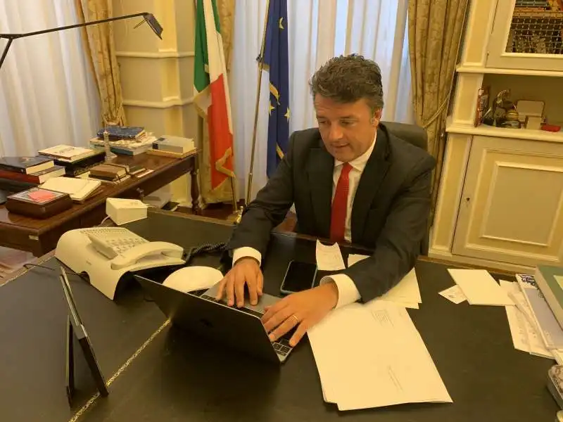 matteo renzi in senato