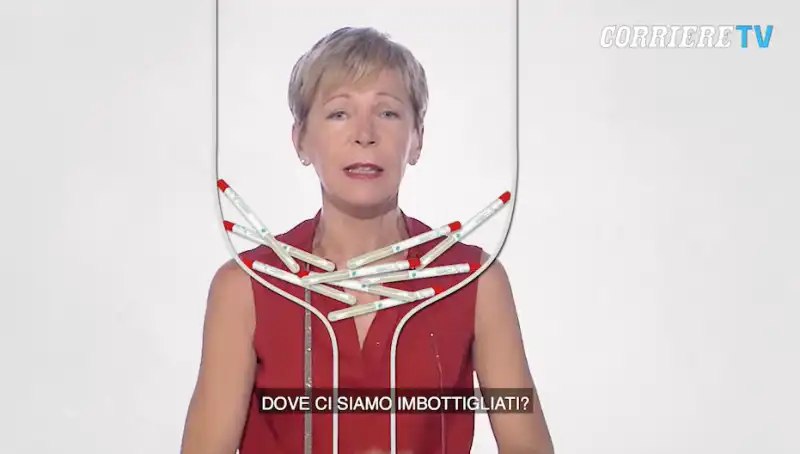 milena gabanelli e i tamponi 1