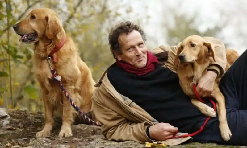 monty don con i suoi cani nigel e nell