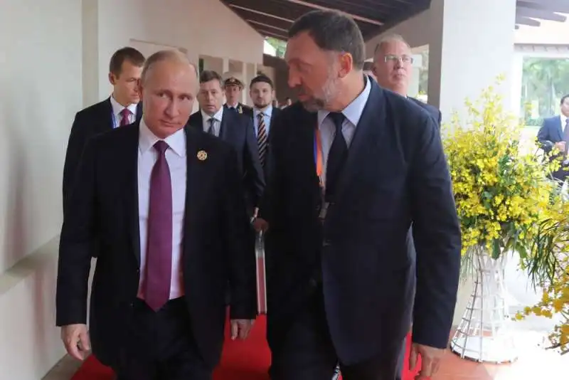 oleg v. deripaska e vladimir putin 1