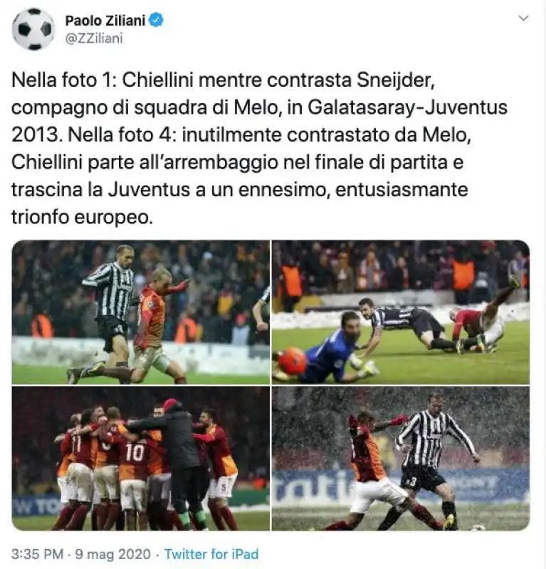 PAOLO ZILIANI METTE ALLA BERLINA CHIELLINI