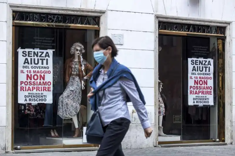 protesta dei commercianti del centro di roma 10