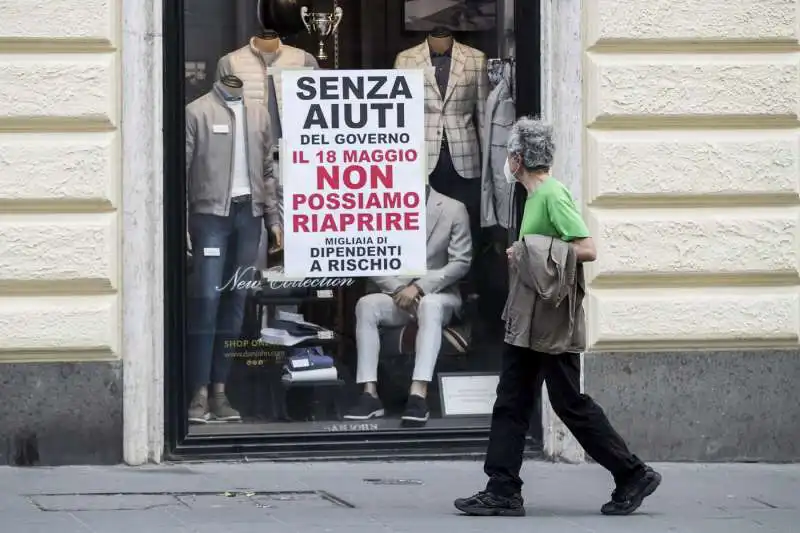 protesta dei commercianti del centro di roma 2