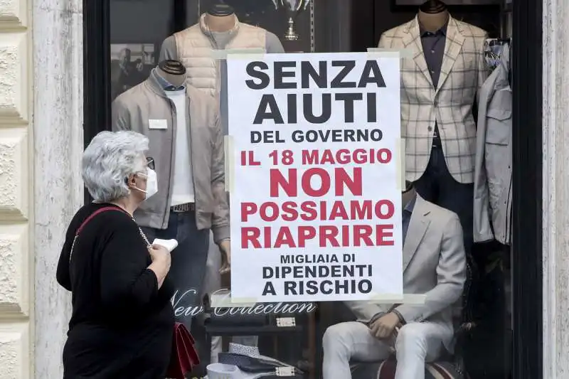 protesta dei commercianti del centro di roma 5