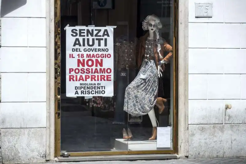 protesta dei commercianti del centro di roma 6