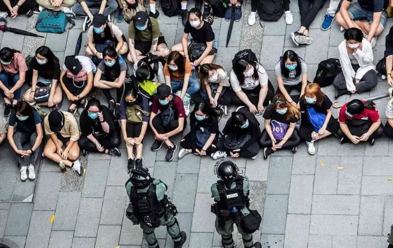 proteste a hong kong per la legge sulla sicurezza nazionale 3