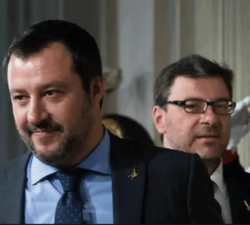 salvini giorgetti