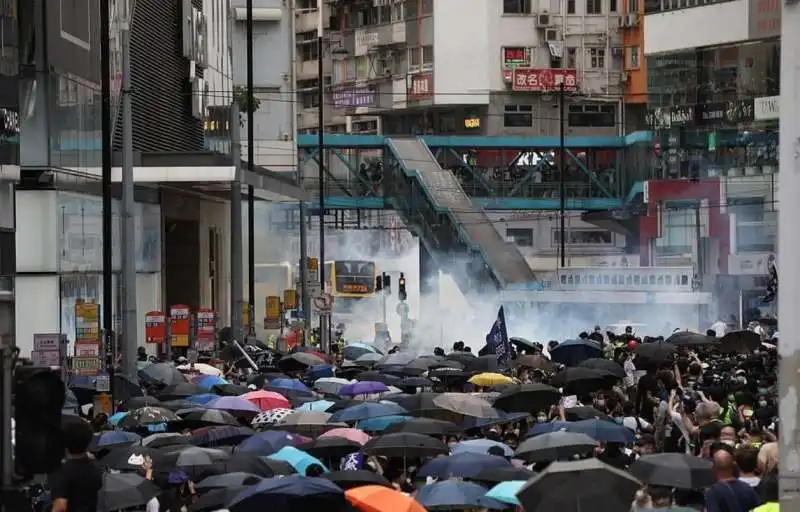 scontri a hong kong   24 maggio 2020 5