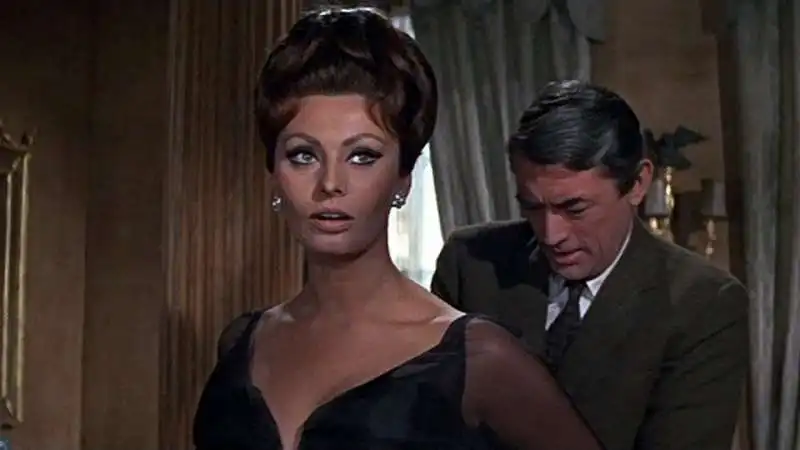 sophia loren gregory peck arabesque