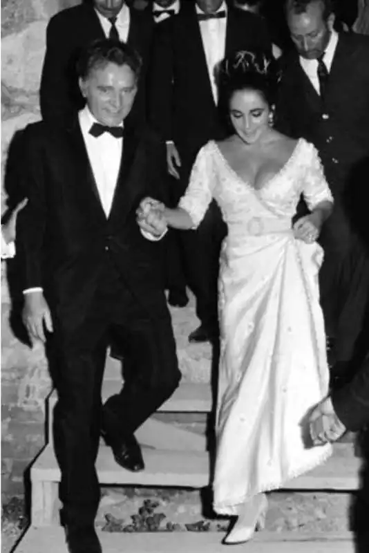 5   richard burton e liz taylor   roma 1964   ph barillari 