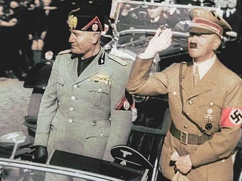 adolf hitler e benito mussolini 2