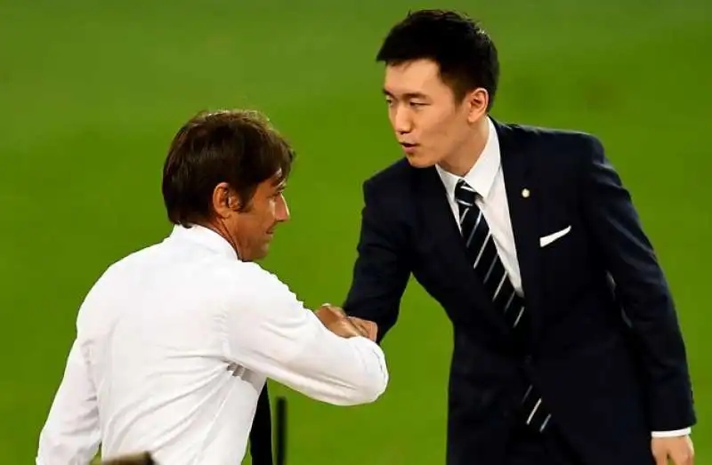 ANTONIO CONTE E STEVEN ZHANG