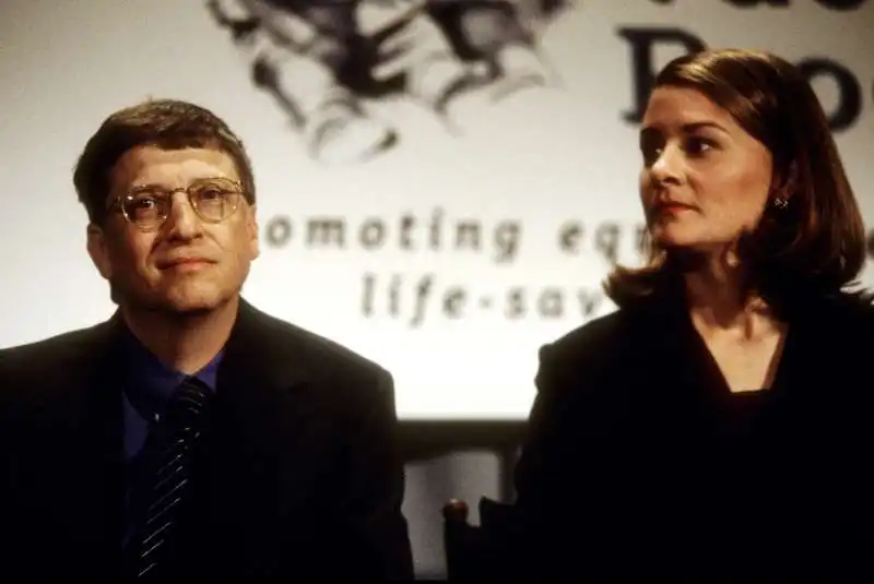 bill e melinda gates da giovani