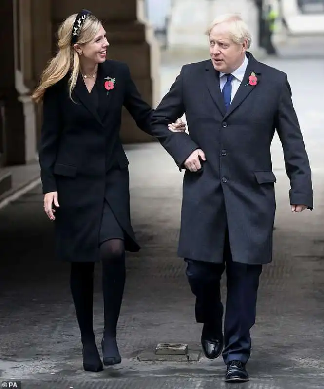 carrie simmons e boris johnson