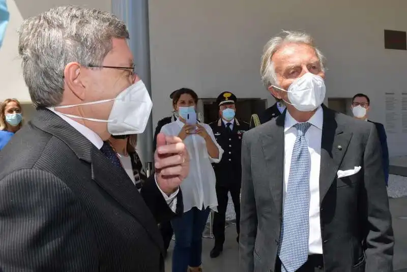 enrico giovannini  luca cordero di montezemolo  foto di bacco