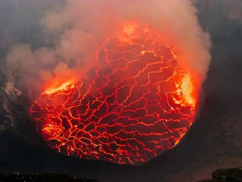 eruzione vulcano nyiragongo congo1