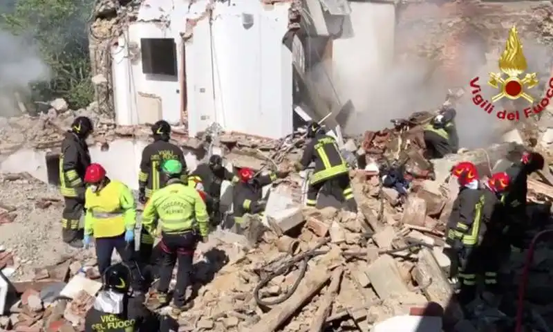 esplosione abitazione greve in chianti 2