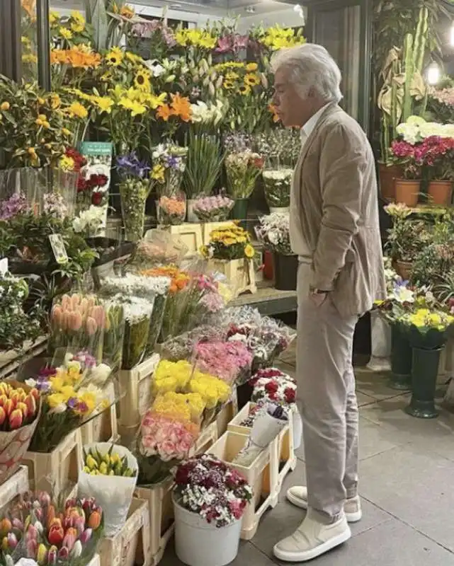 giancarlo giammetti a piazza vittorio, roma   2021