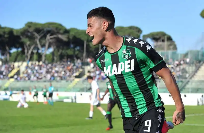 gianluca scamacca ai tempi del sassuolo