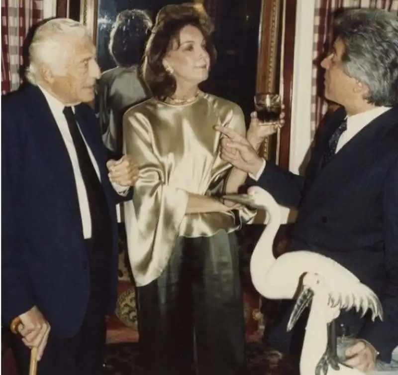 gianni agnelli, consuelo crespi giancarlo giammetti