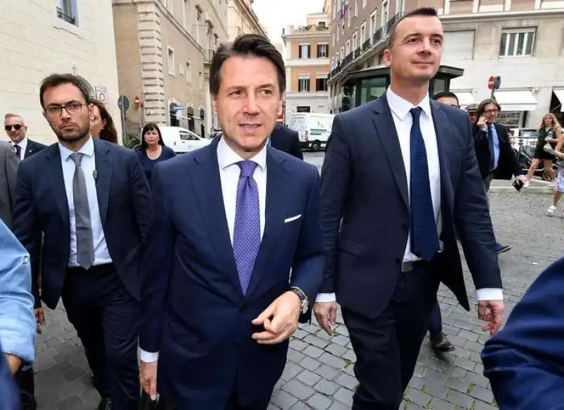 giuseppe conte e rocco casalino