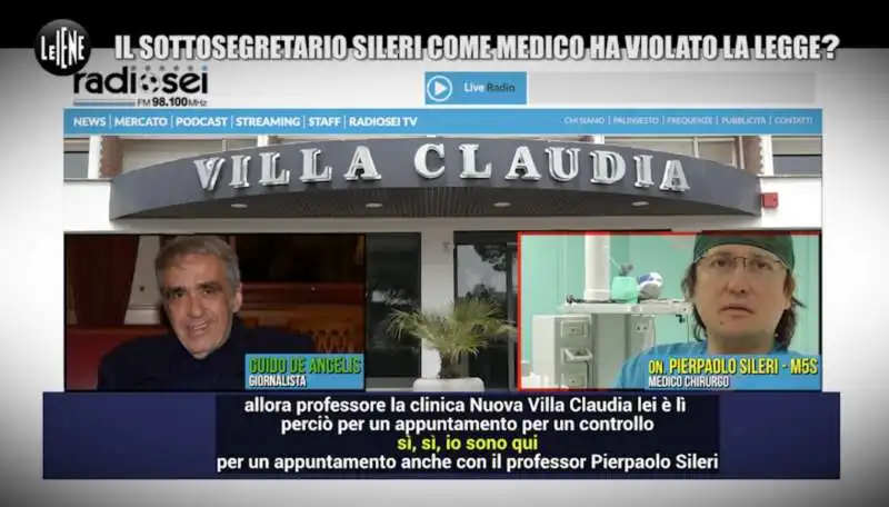 il servizio delle iene su pierpaolo sileri