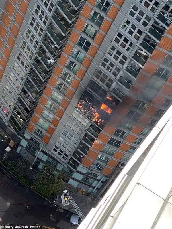 Incendio Londra